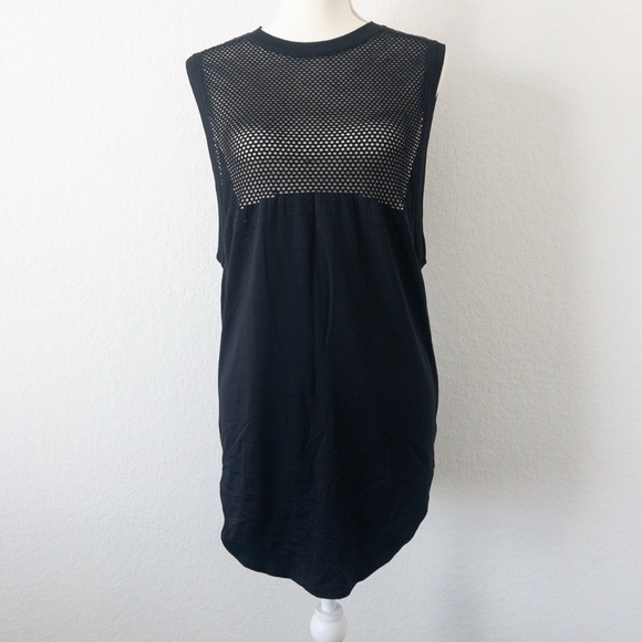 Varley Harvey Black Mesh Back Sleeveless Tank Top Athleisure S/M - Picture 4 of 10